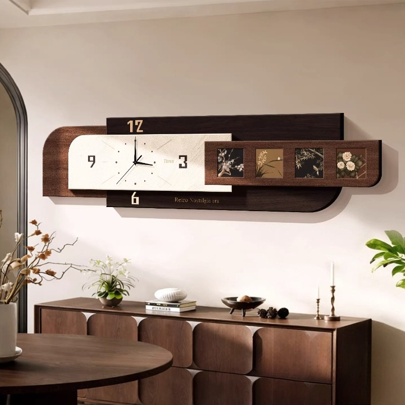 Luxury Lifestyle Aesthetic - Minimalistyczne zegary ścienne do salonu, luksusowe,