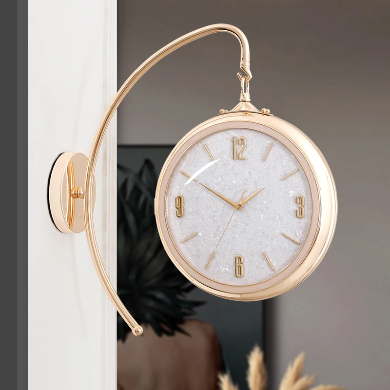 Luxury Lifestyle Aesthetic - Nordyckie luksusowe zegary ścienne do wnętrz,