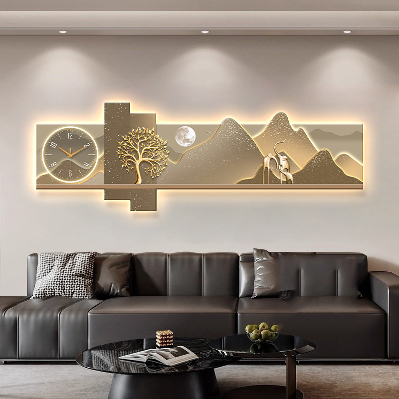Duży Zegar Ścienny Artystyczny – Luxury Lifestyle Aesthetic recenzja i cena