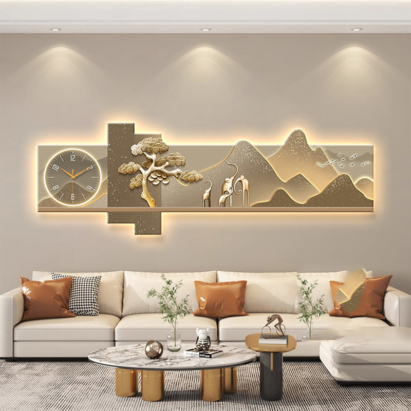 Duży Zegar Ścienny Artystyczny – Luxury Lifestyle Aesthetic recenzja i cena