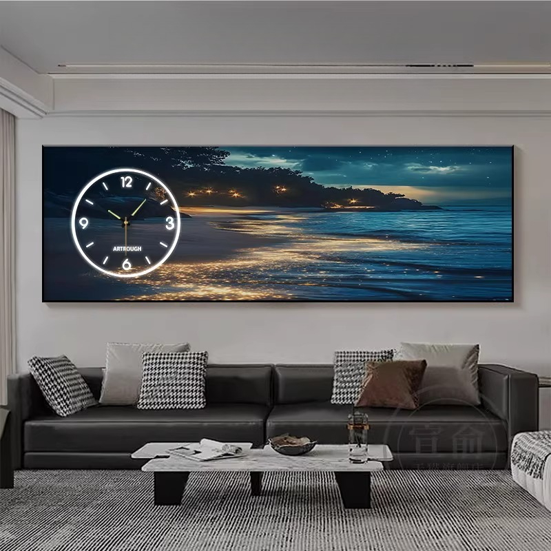 Zegar ścienny Smartlife, duży  – Luxury Lifestyle Aesthetic recenzja i cena