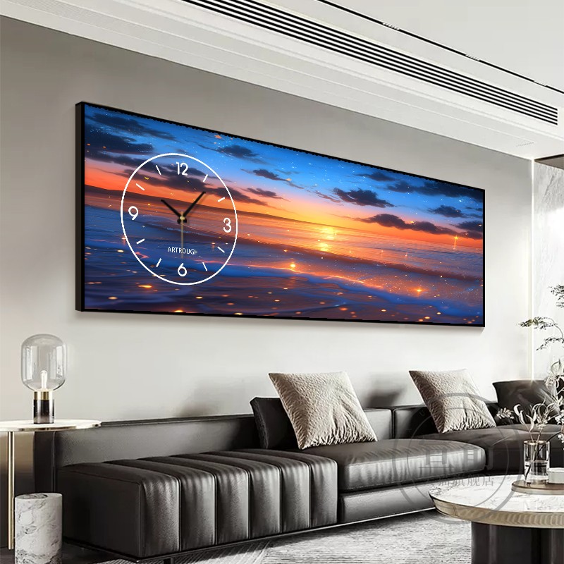 Zegar ścienny Smartlife, duży  – Luxury Lifestyle Aesthetic recenzja i cena
