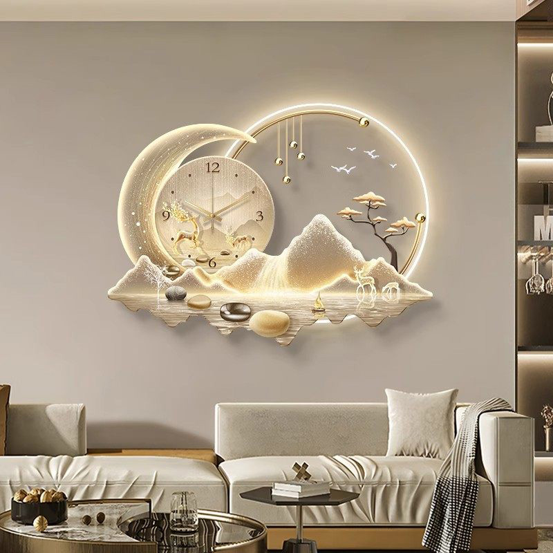 Artystyczny Zegar Ścienny LED  – Luxury Lifestyle Aesthetic recenzja i cena