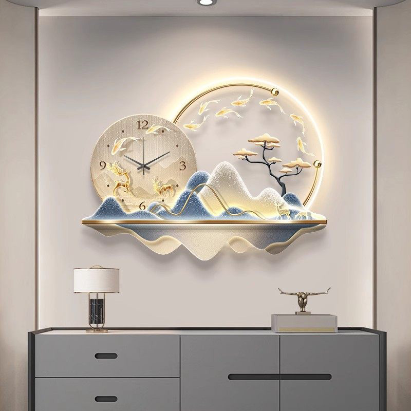 Artystyczny Zegar Ścienny LED  – Luxury Lifestyle Aesthetic recenzja i cena