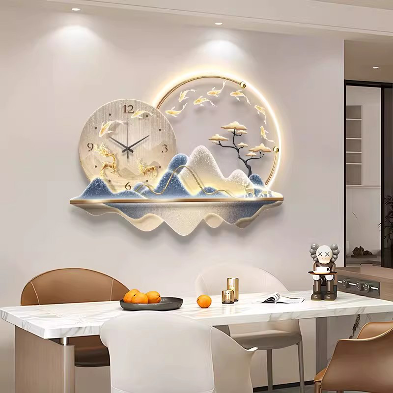 Artystyczny Zegar Ścienny LED  – Luxury Lifestyle Aesthetic recenzja i cena
