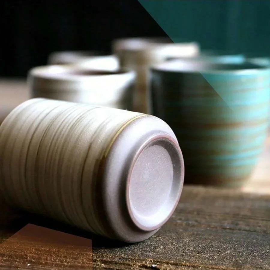 Ręcznie malowany kubek kamionk – Handmade Ceramic Mug recenzja i cena