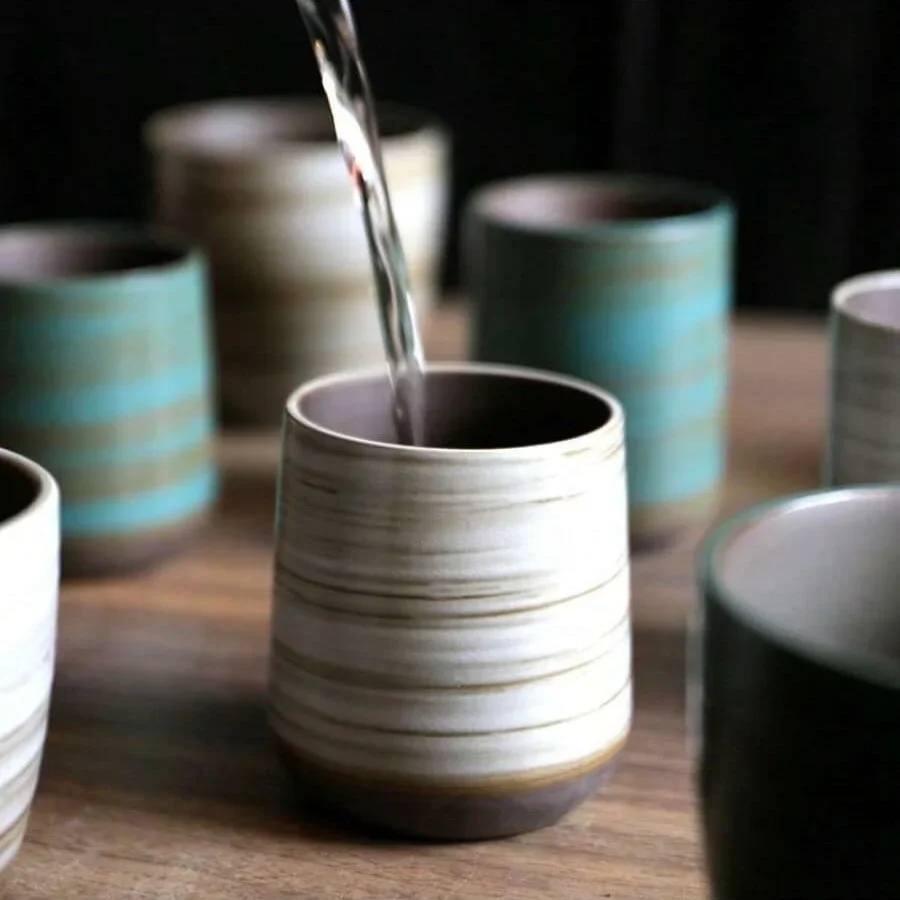 Ręcznie malowany kubek kamionk – Handmade Ceramic Mug recenzja i cena