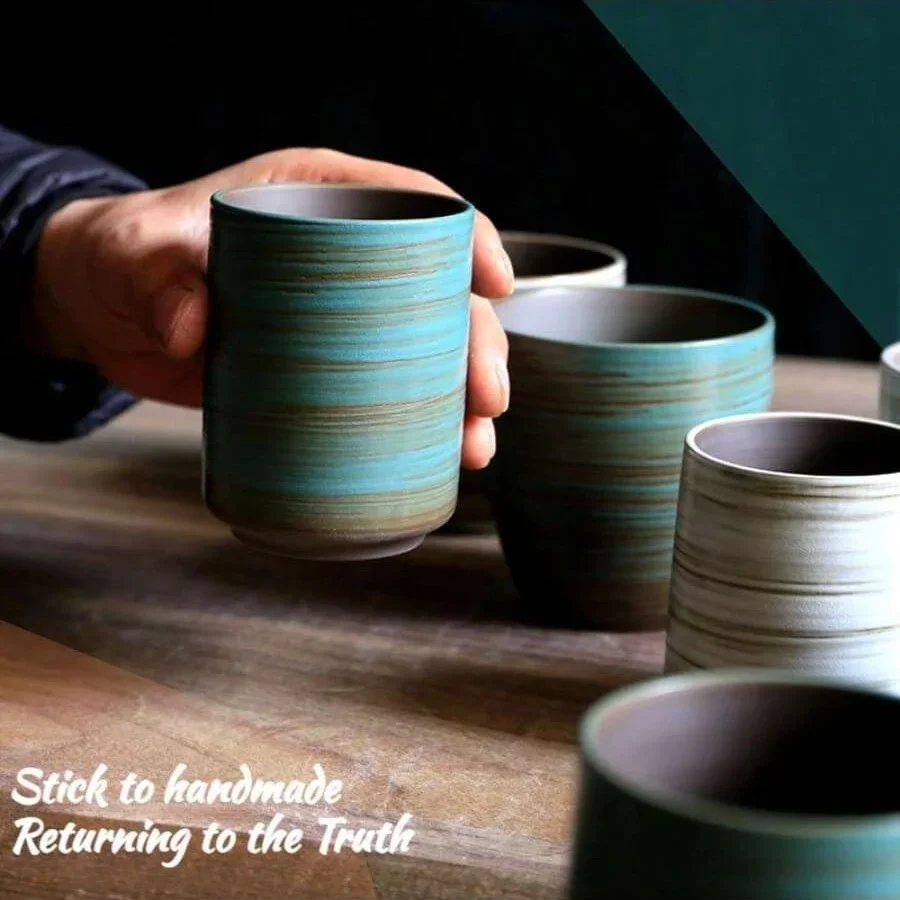 Ręcznie malowany kubek kamionk – Handmade Ceramic Mug recenzja i cena